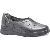 Resim Forelli Mels 21302 Siyah Bayan Ayakkabı Comfort Siyah 