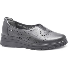 Resim Forelli Mels 21302 Siyah Bayan Ayakkabı Comfort Siyah 