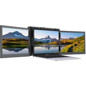 Resim OFIYAA P2 Pro Iki Ekranlı Taşınabilir 13,3” Monitör (ekran Genişletici, 13-17 Inç Ekranlara Uyumlu) 