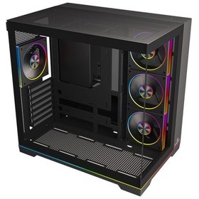 Resim Gamebooster Nyvra Sync X 850w 80+ Bronze Atx3.1 Gen5.1 Seaview Argb Atx Mid Tower Siyah Kasa 