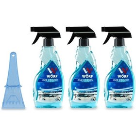 Resim Wörf Buz Çözücü Sprey 500 Ml Eko Seri 3 Lü + Pratik Buz Kazıyıcı 