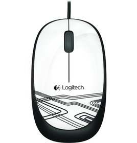 Resim Logitech M105 Kablolu Beyaz Mouse 