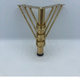Resim Metal, 12 Cm Gold Kaplama , Koltuk,baza Mobilya Ayağı 4 Adet 