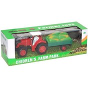 Resim Birlik Çiftlik Traktör Farmer Toys 0488-273 Kırmızı 