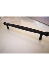 Resim Mobtasarımaksesuar Kulp, Çekmece Kulp, Siyah Kulp, Furnipart 