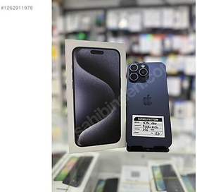 Resim Apple iPhone 15 Pro Max İkinci El TR | 256 GB | Mavi 