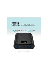 Resim Powerslim 10.000mah Dahili Kablolu Powerbank 