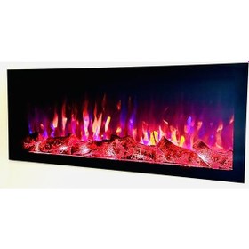 Resim 14 Efekt Dekoratif Şömine Bluetoooth+kumanda+çıtırtı 120x40x16 Cm 