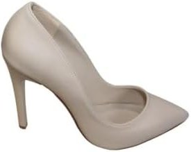 Resim YAZKIŞ Kadın Siyah Ten Cilt 10cm ince Topuklu Stiletto Ayakkabı 