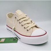 Resim United Colors of Benetton Benetton 10030 Bej Renk Kadın Sneaker Spor Ayakkabı 