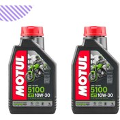 Resim Motul 5100 10w30 Motorsiklet Yağı 2 Litre 