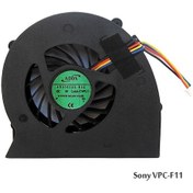 Resim Sony Vaio Vpcf1, Vpc-f1 Serisi, Vpcf11, Vpcf12, Vpcf13 Notebook Cpu Fan 