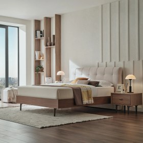 Resim Enza Home Paloma Başlıklı Karyola 2'li Set 