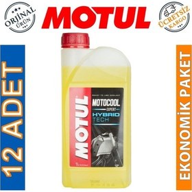 Resim Motul Motocool Expert -37 Derecec 1 Lt - Motosiklet Sarı Antifriz 12 