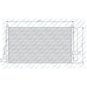 Resim Klima Radyatoru Kondenser Accent Era 2006- 605X352X17 504610172 