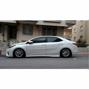 Resim Toyota Corolla Uyumlu Custom Yan Marşpiyel (Plastik) 