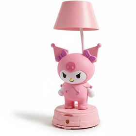 Resim CARTOON 3 kademeli led ışıklı şarjlı çocuk masa lambası 