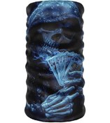 Resim Bebo Store Skull-170 Extreme Spor Motor Kullananlara Özel Desenli Reflektörlü Buf Boyunluk Bandana Balaklava 