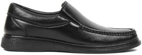 Resim Erkek Siyah Deri Loafer 