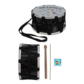 Resim Rennes DVL-33BRW Örf Aletleri Özel Tasarım Çocuk Davulu 30 CM 