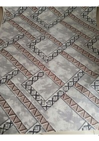 Resim Kilim Desenli Yıkanabilir Kaymaz Taban Dört Mevsimlik Salon, Banyo, Balkon, Genç Odası Kesme Halı 