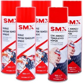 Resim Susuz Motor Temizleme Spreyi 3adet + Çok Amaçlı Temizleyici Köpük 2adet 