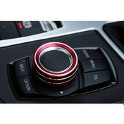 Resim Bmw X1 2016 2020 Navigasyon I-Drive Buton Krom Metal Kaplaması (548623071) 