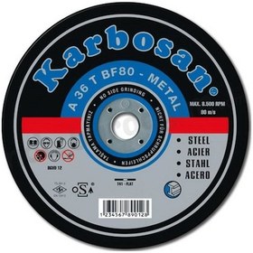 Resim Karbosan 10050 Metal Kesme Taşı 230 X 3.0 X 22.23 MM Düz 
