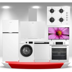 Resim Arçelik Beyaz Home TV'li Çeyiz Seti 