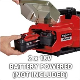 Resim Daisy Home Akülü Bahçe Pompası Aquınna 36/30 Power X- (2 x 18V, 2 Kademeli Eco Anahtarı, Su Doldurma ve Tahliye Vidası, Termal Koruma, Taşıma Kolu) - 4180400 