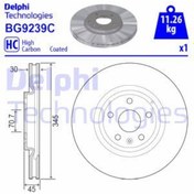 Resim DELPHI BG9239C Fren 13521006 (WE798697) (Fiyat:1 Adet İçindir) 