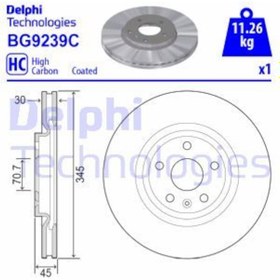 Resim DELPHI BG9239C Fren 13521006 (WE798697) (Fiyat:1 Adet İçindir) 