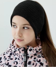 Resim K"aracaj Berk Çocuklar İçin Örgü Baş Bandı Sonbahar 245599279 Grafit 