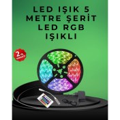 Resim Pratik Kurulumlu 5 Metre Kumandalı Şerit LED 