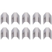 Resim Symbee 10 Adet Paslanmaz Çelik Oto Cam Deflektör Tutucu, Hekog3 Modeli İçin Güçlü Tutma Ve Sert Kaplama Sağlar, Rüzgar Ve Yağmur Koruyucu Aksesuarı 