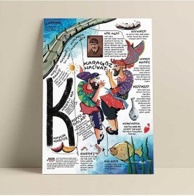 Resim Anason İşleri K Harfli. Poster 50x70cm 