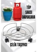 Resim Modacar Saksı Tüp Damacana Altlığı Tekerlekli Taşıyıcı 