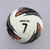 Resim Motion003 Pu Malzemesinden Üretilmiş Beş Numara Siyah Turuncu Futbol Antrenman Topu Ramazan Noel Yeni Yıl Hediyesi Altın 