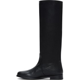 Resim Derimod Kadın Siyah Klasik Deri Çizme 24WFD1406FT 