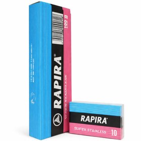 Resim Rapira Super Stainless Yaprak Jilet, 100lü 