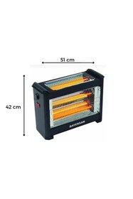 Resim Fırsatkolik Şömine Tipi Isıtıcı Soba 1800w 