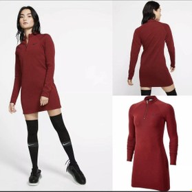 Resim Nike Bordo Kadın Elbise S 