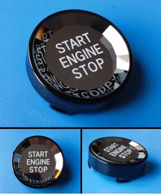 Resim vagparts Bmw E87 1 Serisi Kristal Start Stop Tuş Kapağı 