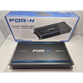 Resim For-X Amfi – 4 x 200 RMS Ses ve Bass Amfisi – XAP-200.4D Oto Anfi 