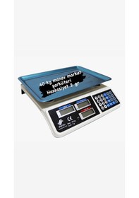 Resim Acs-809t 40 Kg Elektronik -pazarcı -manav-terazisi 