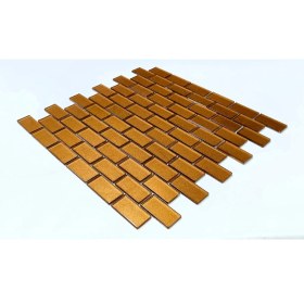 Resim MozaiKristaL Mutfak Tezgah Arası ve Tüm Yaşam Alanları Için Kristal Cam Mozaik. Cam Ölçüleri: 23X48X4 Mm. File Ölçüsü: 23X48 Mm. ( 1 Koli = 11 File = 1 m2 Fiyatıdır ) 