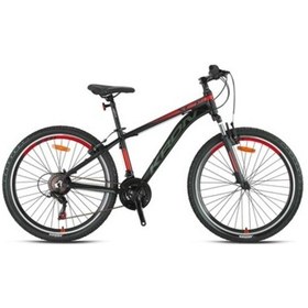 Resim Kron Xc 75 27.5 Jant Mtb - 19' - 21 Vites - H.dısc - Siyah-kırmızı/füme Renkli 