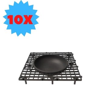 Resim TavPet Güvercin Izgaralı Folluk 33 x 33 10 Adet 