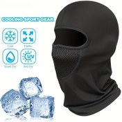 Resim Yaz Yüksek Elastik Nefes Alabilen Sürüklenebilir Kapak, Yumuşak ve Rahat Sürüş Kıyafeti, Erkek Balaclava Şapkası 