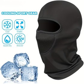 Resim Yaz Yüksek Elastik Nefes Alabilen Sürüklenebilir Kapak, Yumuşak ve Rahat Sürüş Kıyafeti, Erkek Balaclava Şapkası 